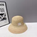 White M straw hat