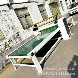 PUR热熔胶平贴机 石材贴木皮包覆机 线条墙板贴面机图片