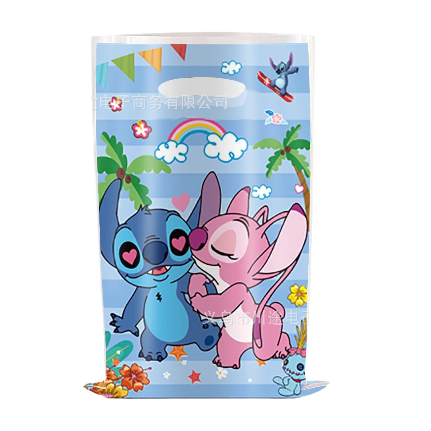 Fábrica directa bolsa de regalo de dibujos animados para niños fiesta de cumpleaños bolsa de regalo película perlada bolsa de regalo PE ahora