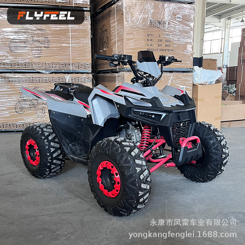Cuatrimoto ATV Todo Terreno 125-150CC de Hierro y Plástico con Transmisión Automática image 3