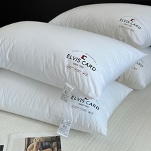 实体专柜款福利枕头星级酒店舒适纯棉枕芯蓬松饱满软枕单人枕