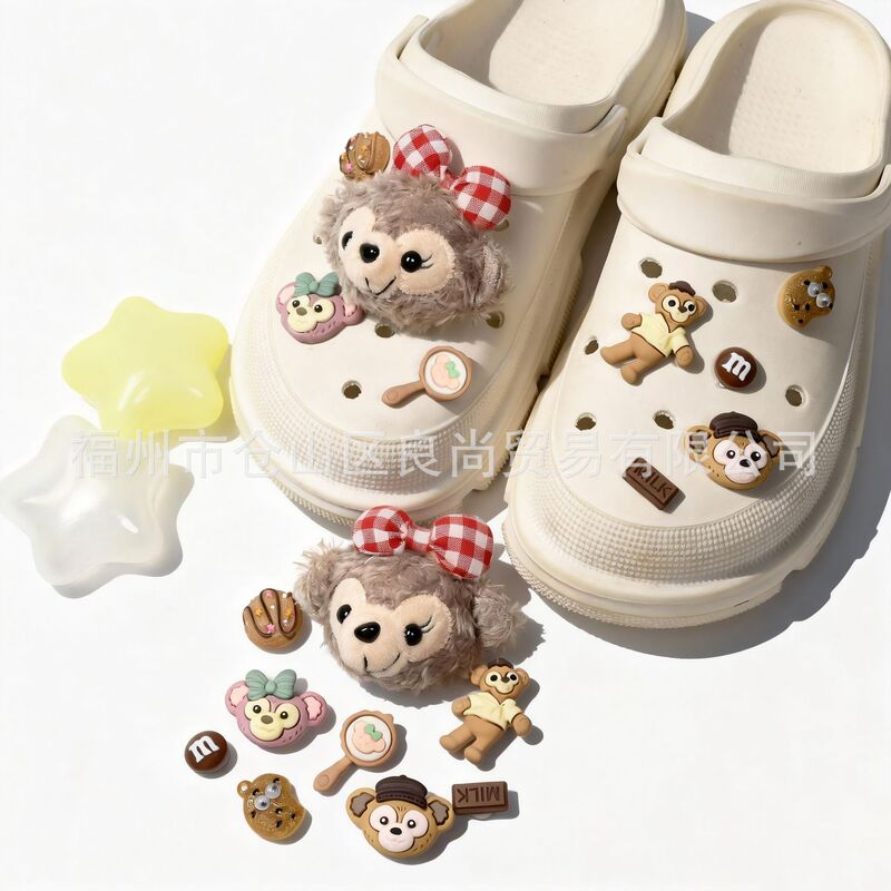 Shirley Shoe Flower Cartoon Clog Shoe DIY Accessories Decoration Garden Shoe Shoe Surface Ornaments Doll Accessories Crocs Shoe Flower Shirley Shoe Flower Cartoon Clog Shoe DIY Accessories Decoration Garden Shoe Shoe Surface Ornaments Doll Accessories Crocs Shoe Flower