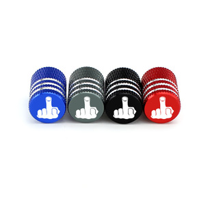 Laser Icon Ready-Made Car Tire Valve Cap Universal Personalized Aluminum Alloy Modified Valve Cap Valve Core