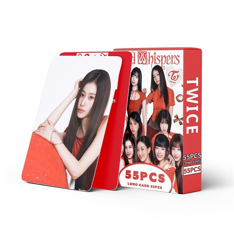 Cadena total, una gran cantidad de stock, 55 hojas de tinta BT SK IVE ATEEZ KPOP, estrellas coreanas alrededor de LOMO