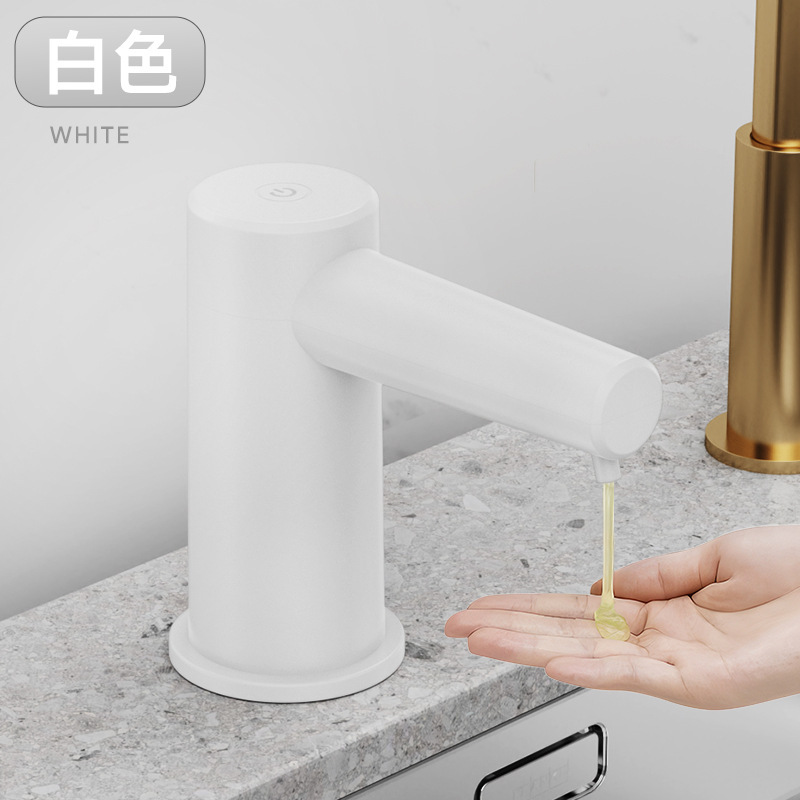 水龙头水槽皂液器自动感应厨房洗洁精机充电USB台置泡沫机出液器|undefined
