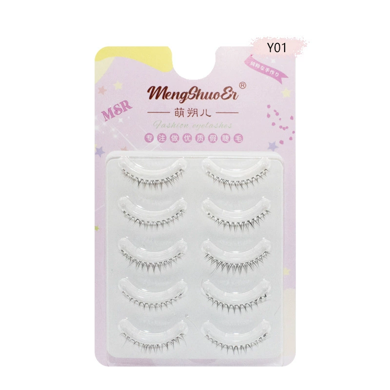Little evil dense desire to fake eyelashes, прозрачные стержни, вся природная имитация женской группы новичок к cos Барби