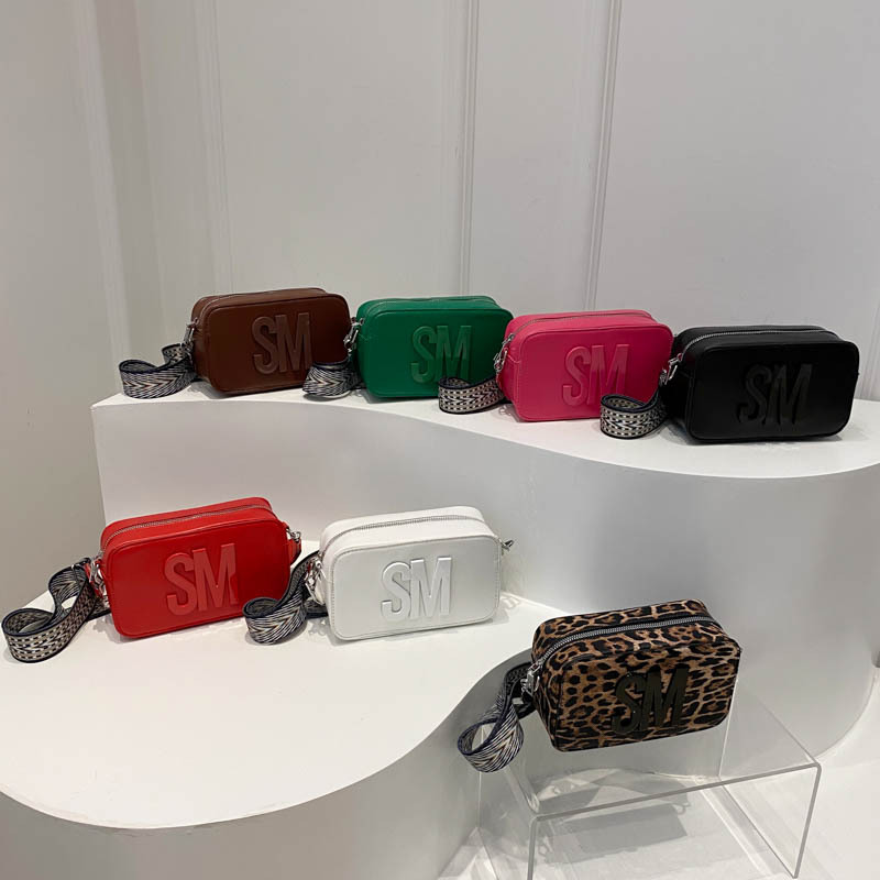 休閒百搭女士小方包2024新款相機包女斜挎ins跨境單肩小包包