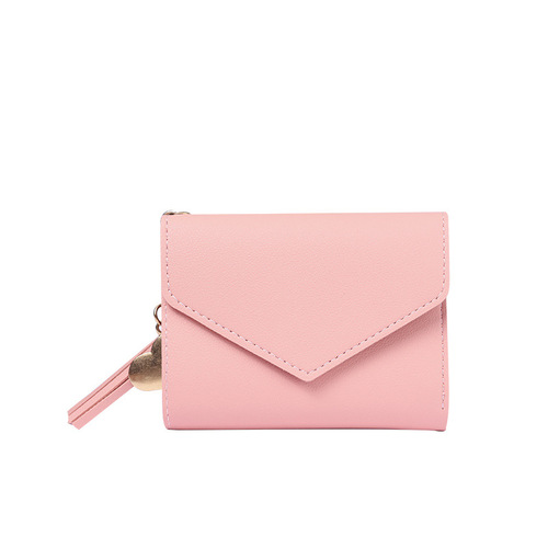 New wallet with ancient style and Chinese elements, short coin purse for junior high school students, small wallet, simple multi-functional large-capacity card holder