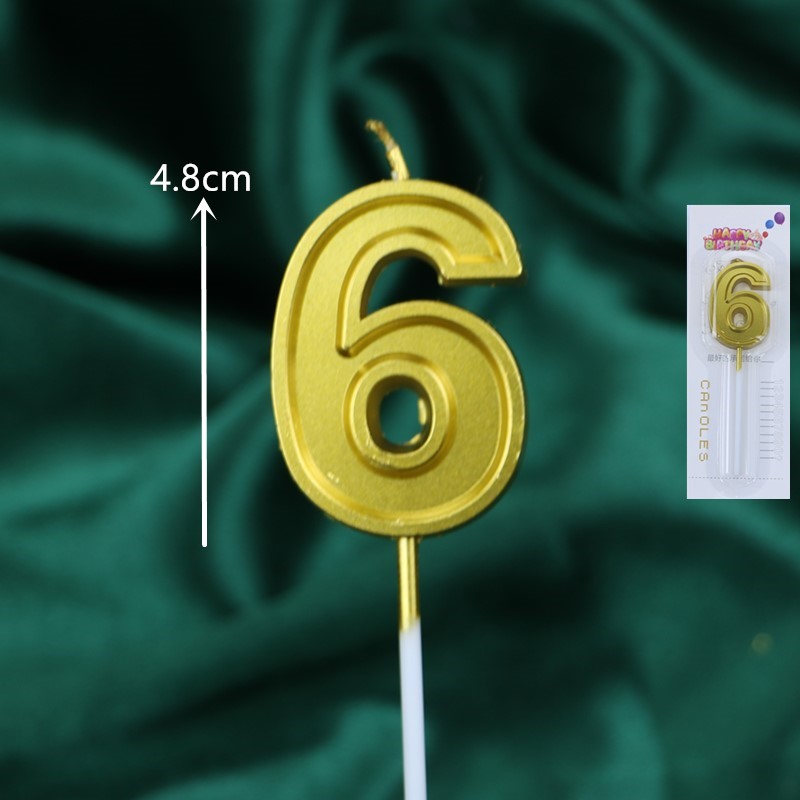 50 velas digitales de oro para el pastel de cumpleaños en caja independiente plata curva decoración de mesa de postres