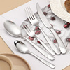 Tableware stainless steel, set, suitable for import