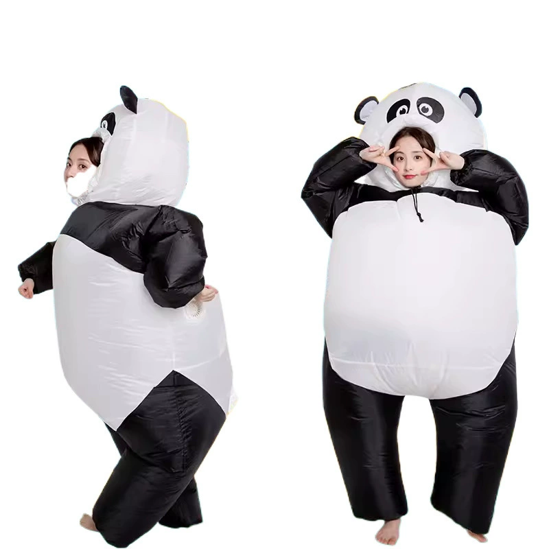 Cartoon inflatable props, doll, panda