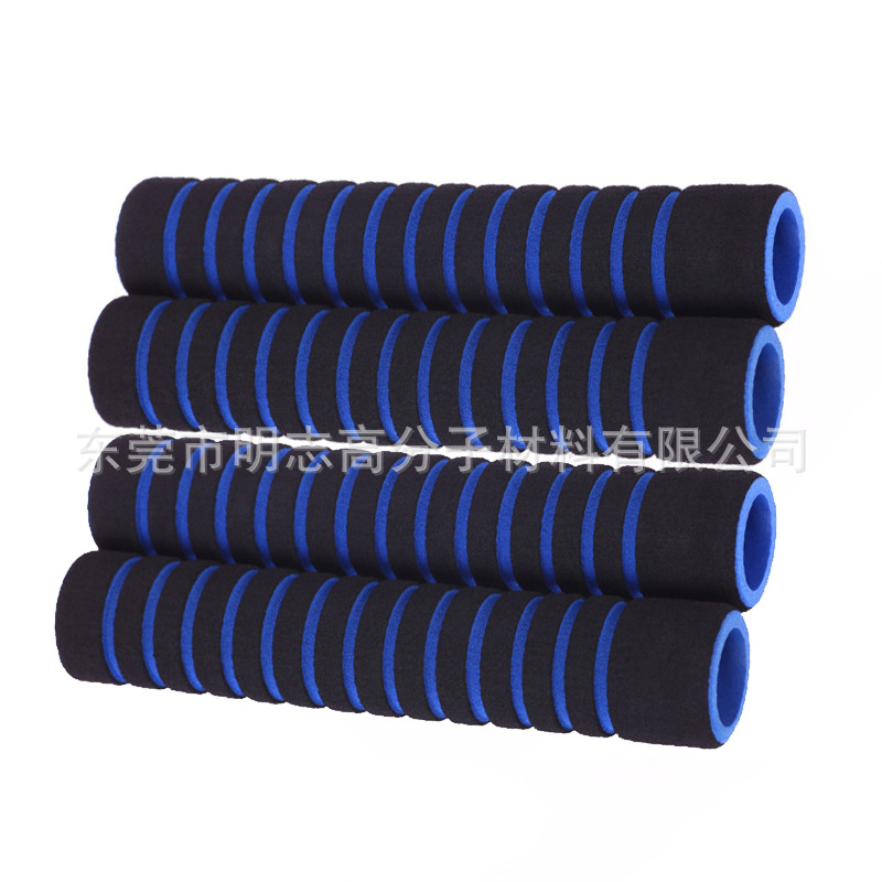 户外运动NBR橡塑登山棒把套 运动器材 发泡nbr光面橡塑海绵管手把