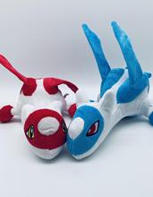 宠物小精灵系列 拉帝亚斯 拉帝欧斯 红水都 蓝水都 毛绒公仔