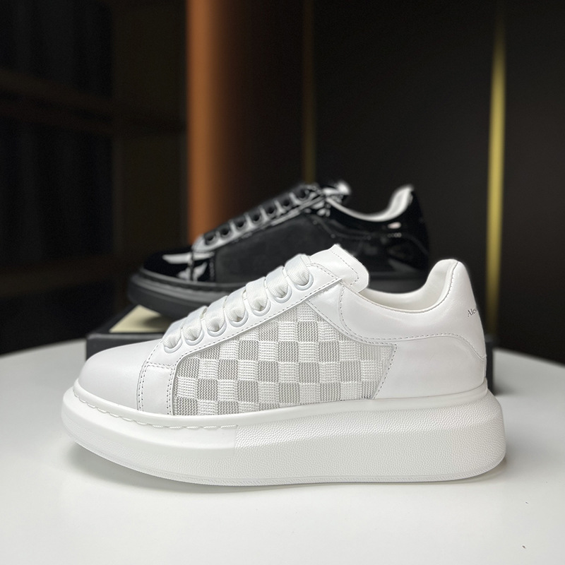 Aile Xiu Mai Kun Scarpe da donna con suola spessa bianche per coppie, primavera 2024, traspiranti e comode, scarpe casual sottili per_voghion.com