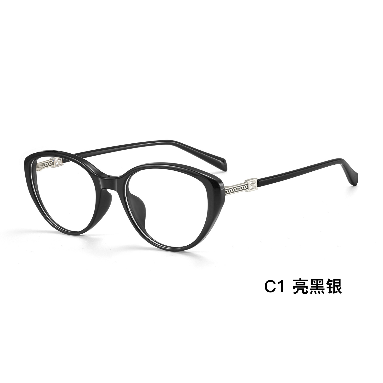 Gran marca reticulante artefacto facial ojo de gato anti-luz azul TR90 marco de gafas de 4 mm de ancho puede equiparse con miopía al por mayor