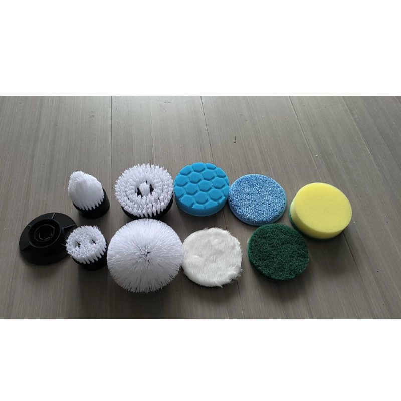 Cepillo de limpieza eléctrico inalámbrico siete en uno de mango largo retráctil trapeador eléctrico eléctrico Spin Scrubber