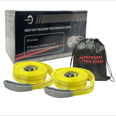 High Quality Double Layer Thickened Trailer Rope Traction Belt Car Towing Handbag (Trailer rope/net/strap)