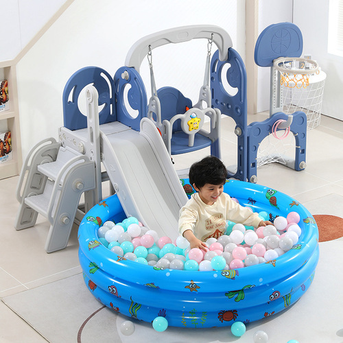Children's Slide New Multifunctional Indoor Home Playground Outdoor Kindergarten Slide Swing Set