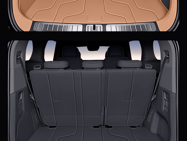 Suitable for Xiaomi Pengcheng N90/N70, full-coverage trunk mat, 26-piece starry sky design, trunk liner, modification accessories