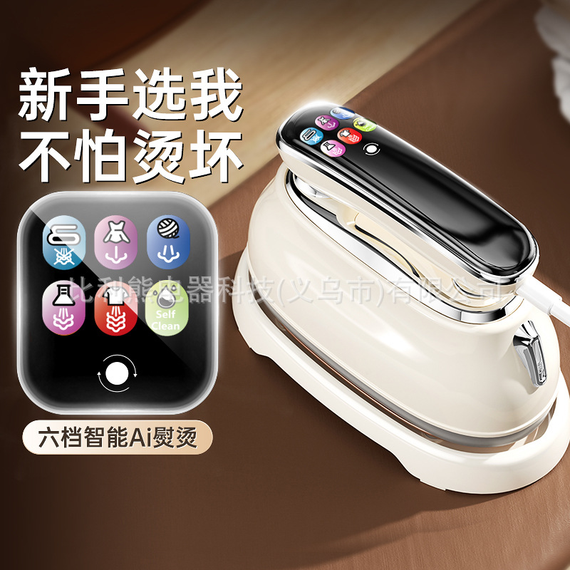 Cross-Border New Handheld Garment Ironing Machine Wet and Dry Electric Ironing Handheld Portable Household Mini High-Power Electric Iron