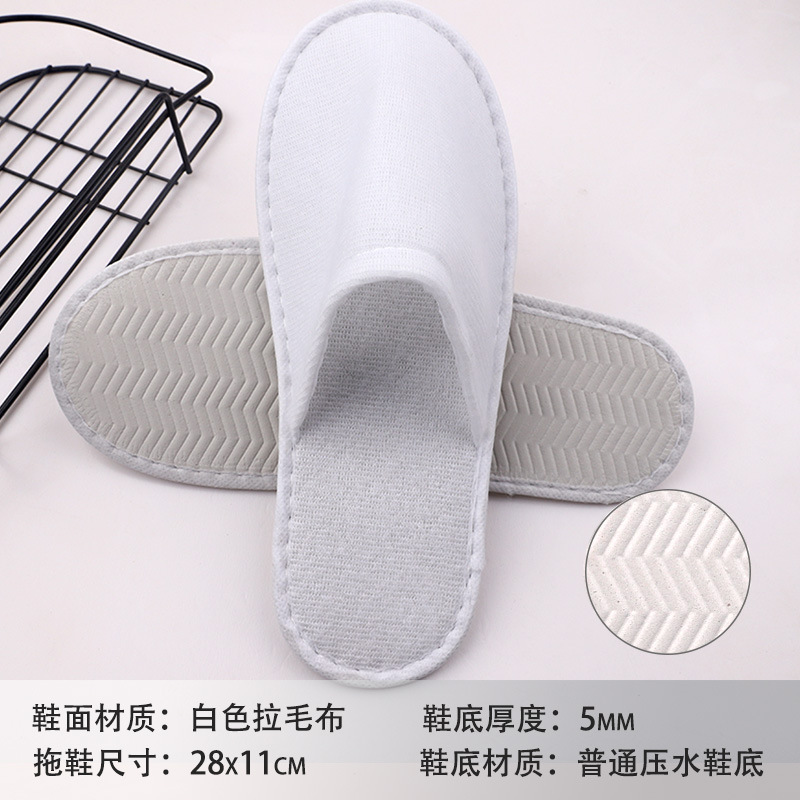 Hotel sandalinas desechables de algodón de lino de seda sandalinas de alojamiento residencial sandalinas desechables antideslizantes soleas de zapatillas gruesas