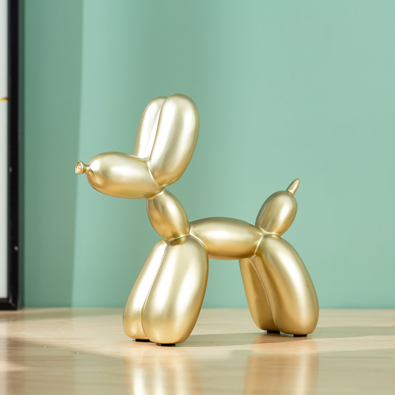 Creative Balloon Dog Ornaments Resin Crafts Home Decorations Tv Cabinet Wine Cabinet Cute Accessible Luxury Ornaments Gifts