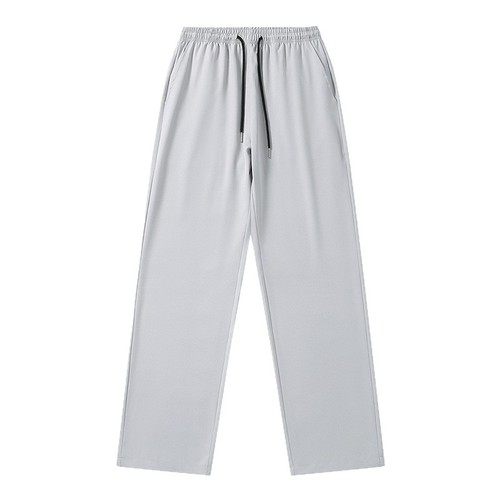 Men's Summer Casual Loose Straight Leg Quick-dry Breathable Elastic Sport Pants