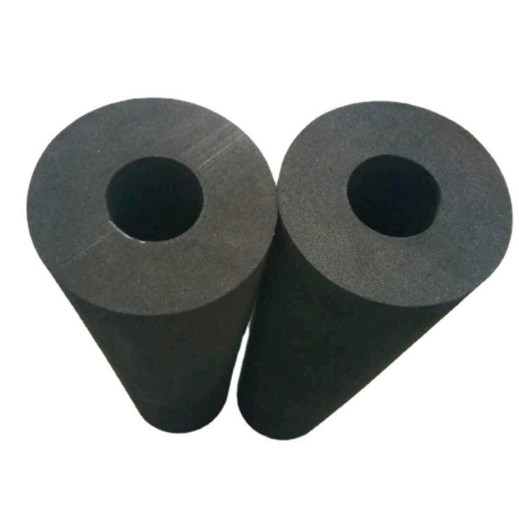 筒状EVA泡棉柱 异形切割半圆泡沫挖槽 打磨彩色EVA泡棉手柄空心管