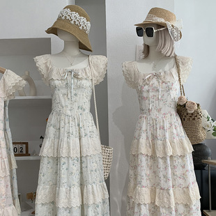 KEKEZOON С�w���黨�B��ȹ�ļ��¿ʽ���������̽�����ȹ 7342