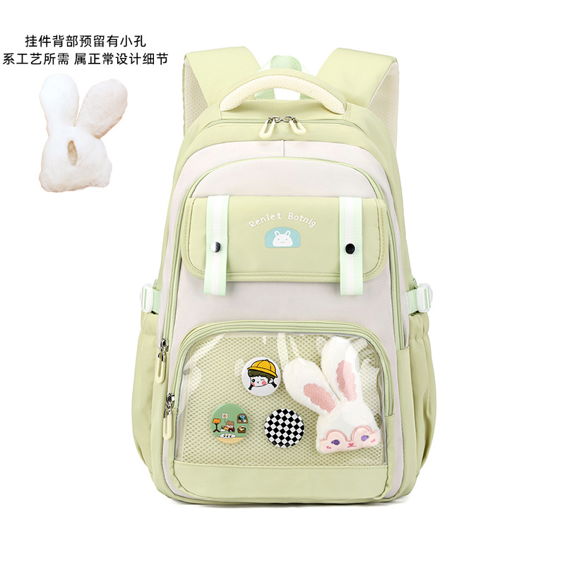 Mochila para mujer nueva versión coreana del bolso de la escuela para estudiantes de primaria y secundaria mochila escolar Oxford tela Harajuku mochila de comercio exterior