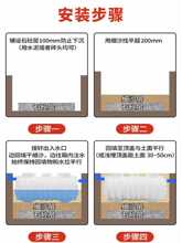 5IJO辉煌牛筋小型大型化粪池家用新农村厕所加厚三格PE塑料桶