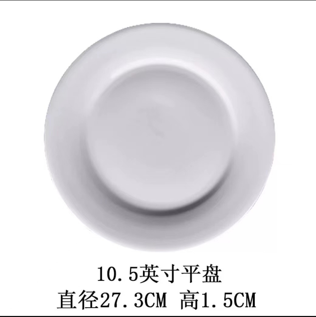 10.5 인치 플랫 플레이트 (30/박스)