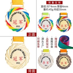 メタルメダル、トロフィー、マラソン、学校運動会、学生メダル、幼稚園児金メダル製作