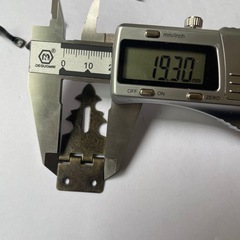 Retro lock plate fastener, paper box lock, small lock, antique bronze imitation, iron hook lock, silver-colored iron padlock