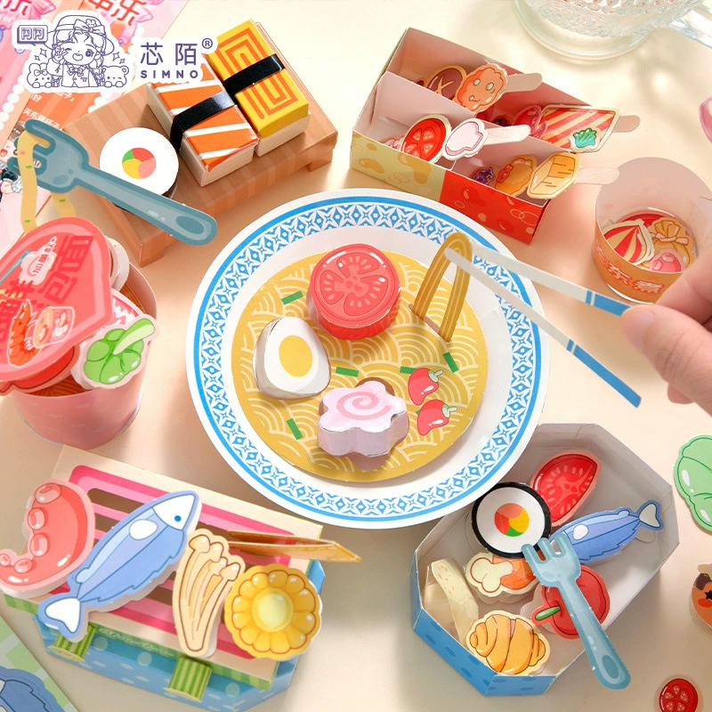 芯陌 Three dimensional cute origami, DIY, does not require cutting