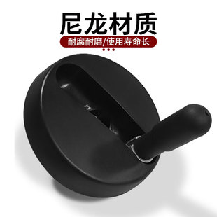 Wholesale 10*80 12*80 foldable small plane handwheel 8*80 nylon plastic rocker machine tool washing machine accessories