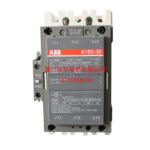 B6-30-10*220-240V 40-450Hz 原装ABB BC系列小容量交流接触器
