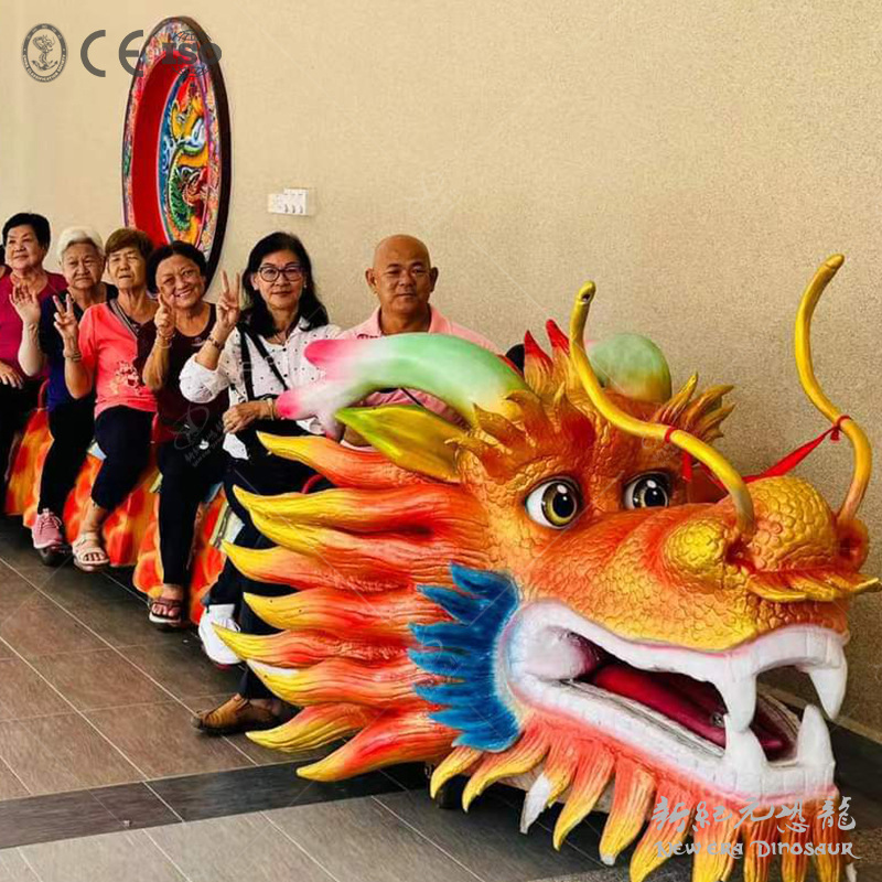 China Dragon Train tripulado tren de atracciones parque de atracciones tren de atracciones eléctricas sin rieles
