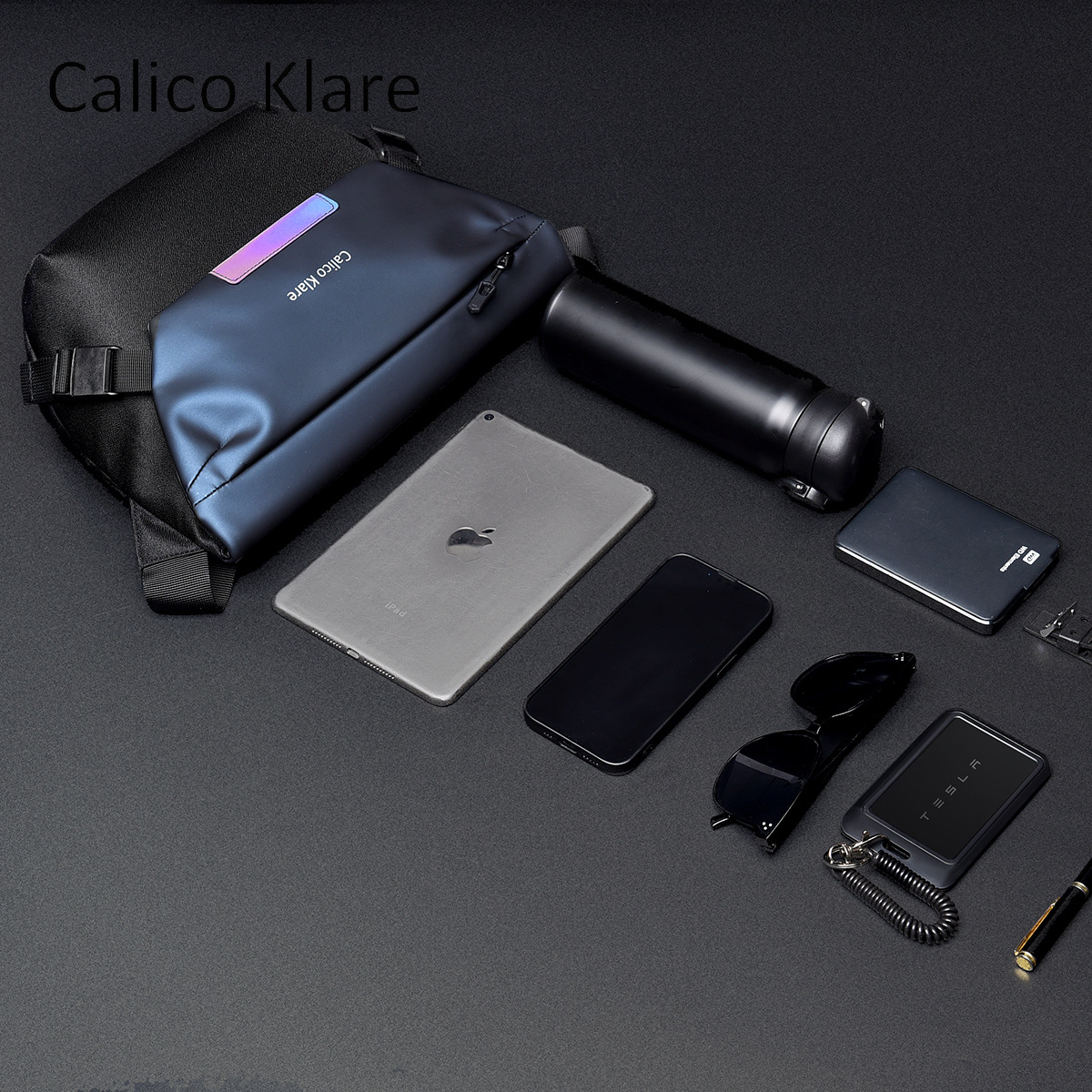 Bolso de mensajero funcional de la marca de moda Bolso de hombro multifuncional de alta gama para hombre Bolso de pecho casual de moda para hombre especial transfronterizo