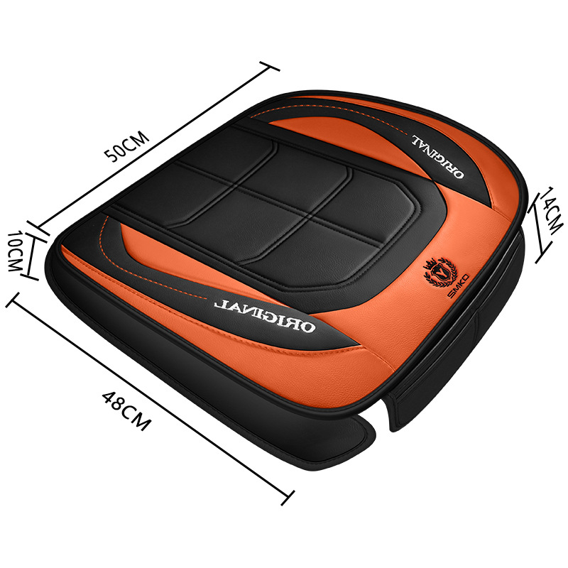 Universal Front Seat Cushion for Cars, Single Seat Main and Auxiliary, All-Season Universal Pu Leather Seat Cover, Car Seat Cushion Manufacturer