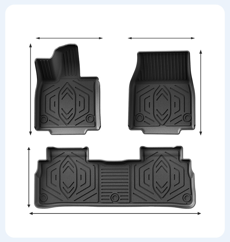 Suitable for 2024-2026 Avita 07, all-environmentally-friendly TPE car floor mats, double-layer floor mats, wholesale