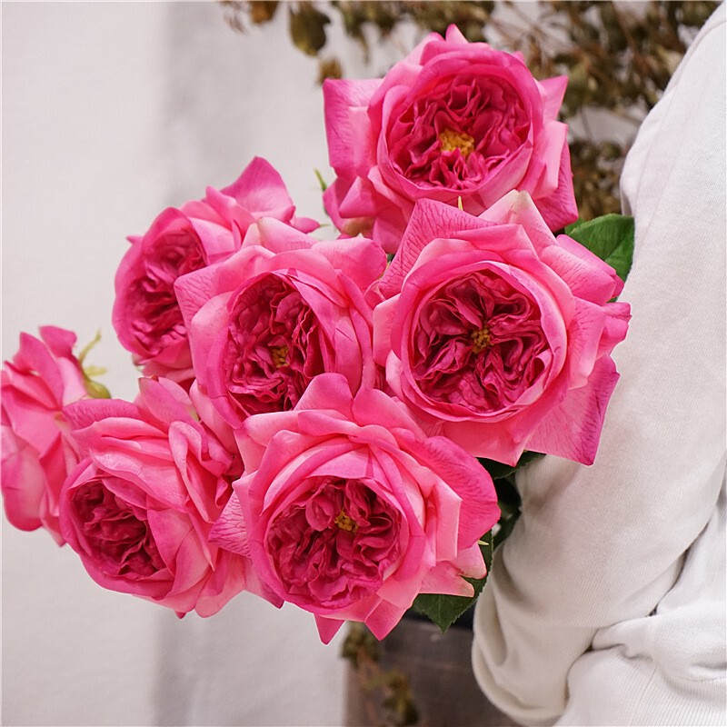Simulated Flower Bouquet, High-End Moisturizing Roses, Juliet Table Decoration, Photography Props, Wedding Fake Flowers