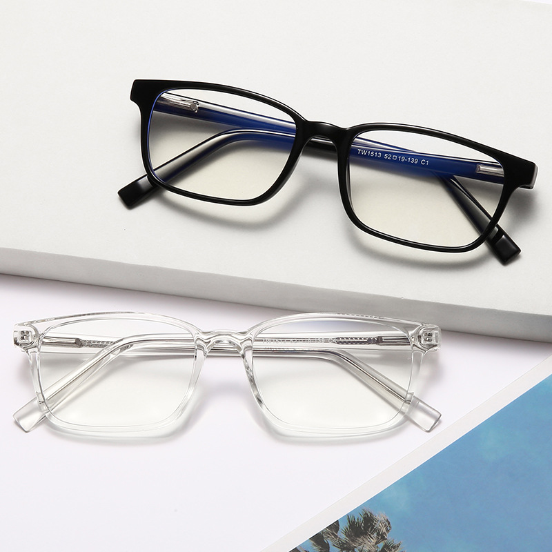 防蓝光方框眼镜框复古TR2021新款眼镜架网红韩版女士潮流平光镜