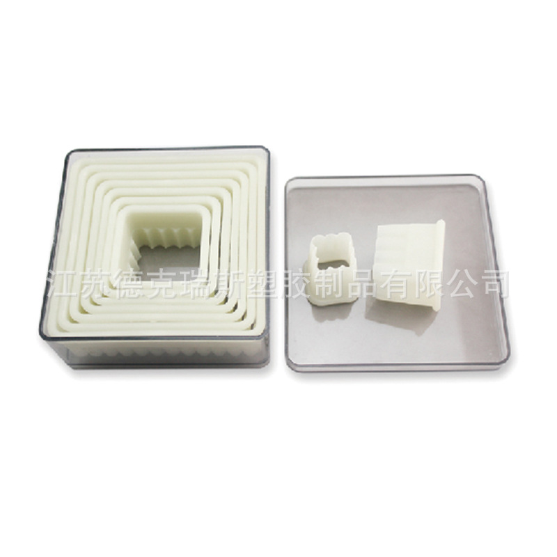 Venta caliente transfronteriza lote mixto material de pc de nailon molde de corte vegetal fruta molde de corte de nailon juego de molde de pastel para hornear