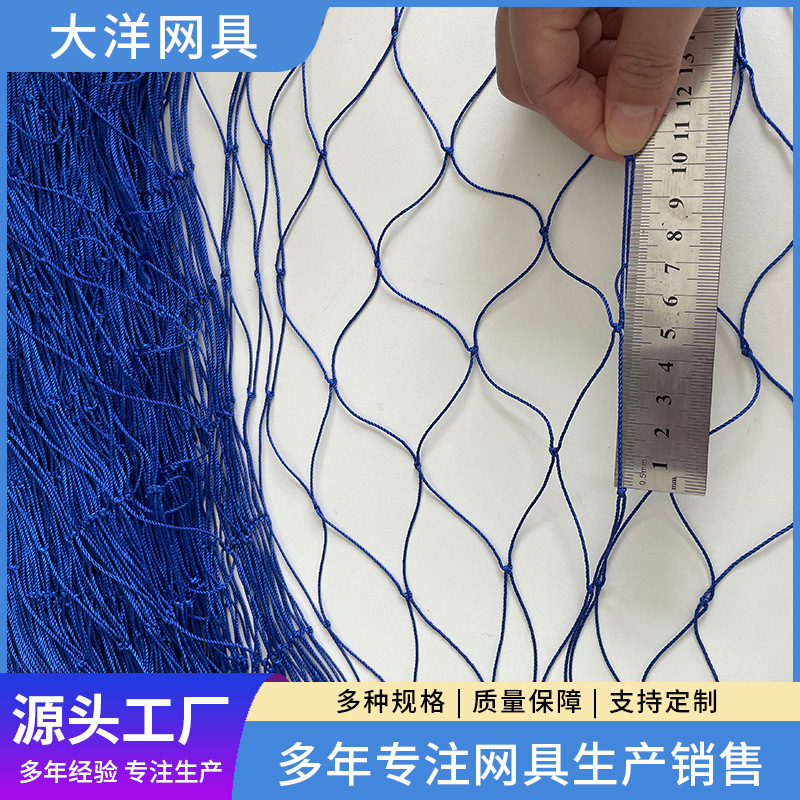 涤纶网 集装箱防风养殖涤纶紫菜网 供应单结小眼涤纶方格双边网