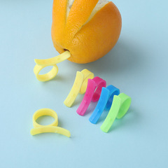 Snail Finger Orange Peeler Creative Small Gift Thick Plastic Orange Peeler Citrus Peeler