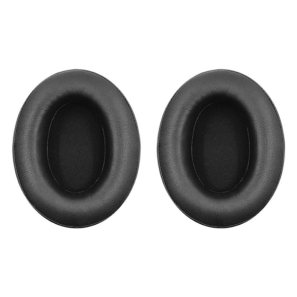 Black [thickened protein skin] pair of ear cups