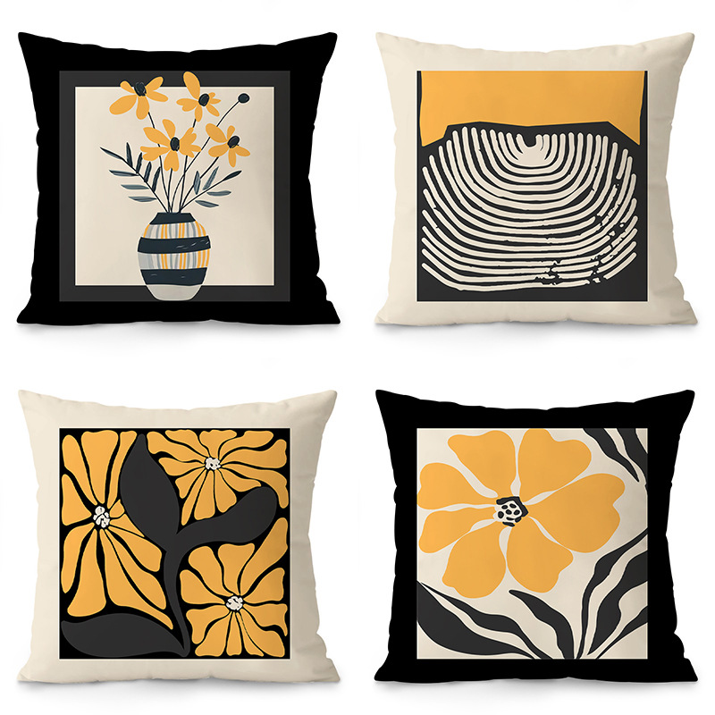 Sofa Living Room Pillow Retro American Accessible Luxury High-End Sofa Cushion Back Cushion Waist Pillow Bay Window Decorative Ornaments