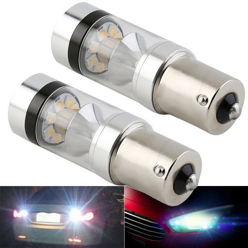 Luz de dirección 100W 1156 / BA15S lámpara de niebla 20SMD lámpara de conducción de automóviles niebla diaria lámpara de esquina