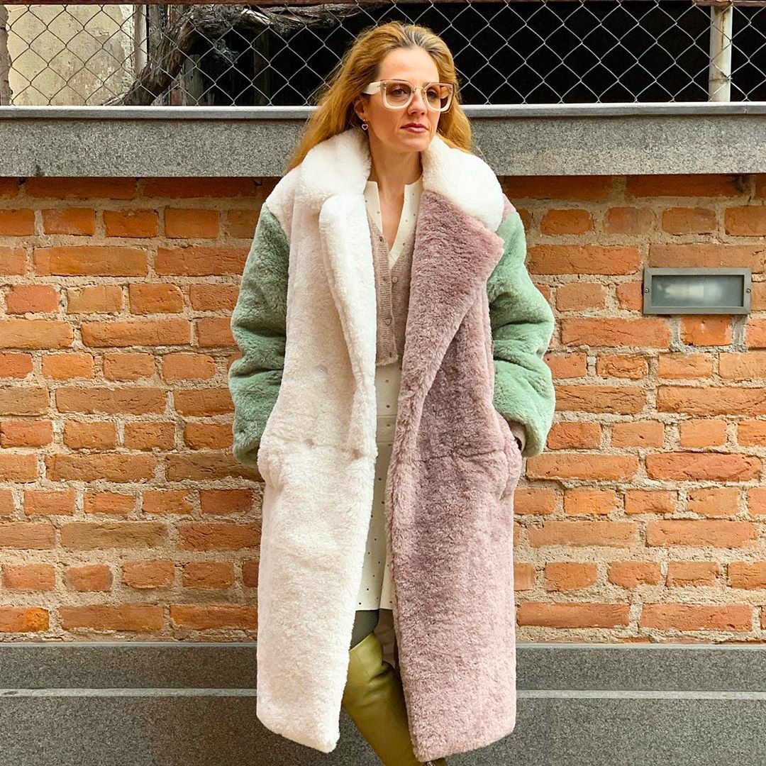 Dameskleding modieuze kleur geblokkeerde rex konijnenbontjas herfst en winter verdikte lange bontjas voor dames groothandel_voghion.com
